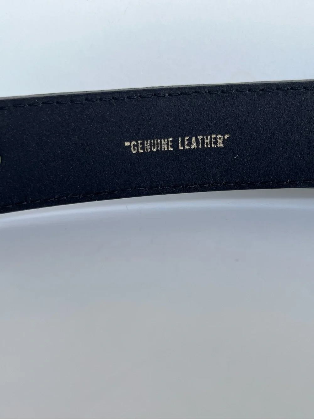 Gianni Versace Vintage Leather Belt- Size 36-Black